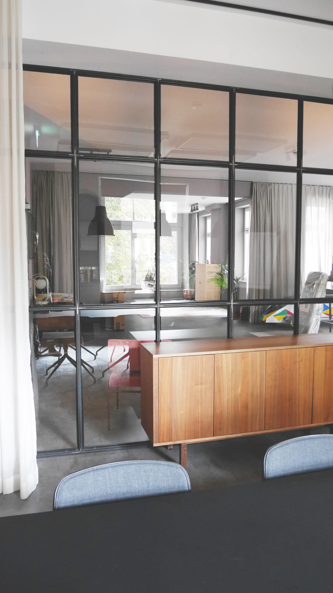 Grohmann Architekten Stahl Glas Raumtrennung Grohmann Architekten Stahl Glas Raumtrennung