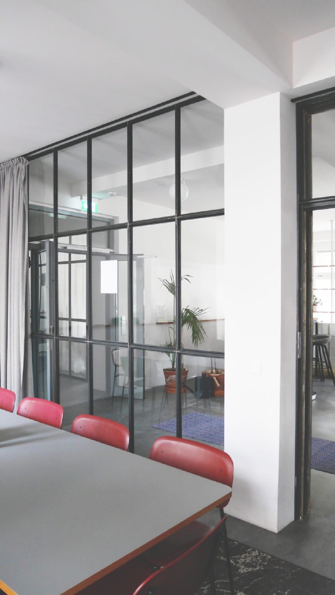 Grohmann Architekten Stahl Glas Raumtrennung Grohmann Architekten Stahl Glas Raumtrennung